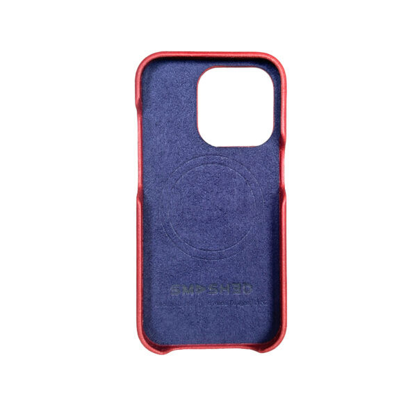 Genuine Leather MagSafe Case For iPhone 13 Pro - Brown